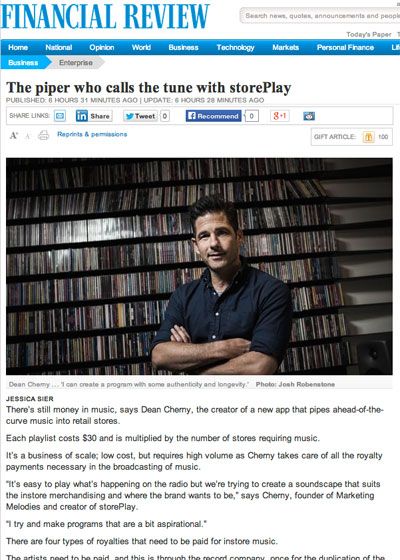 The piper who calls the tune with Storeplay